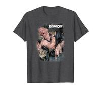 Poster de Portrait de Robocop Melting Man T-Shirt, Homme, Chiné Foncé, 3XL