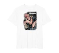 Poster de Portrait de Robocop Melting Man T-Shirt, Homme Grandes Tailles, Blanc, 2X Tall