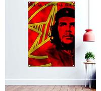 Poster de propagande du Che Guevara - Bannières - Art mural - Grande propagande communiste - CCCP URSR WW II - 96 x 144 cm