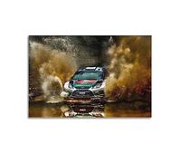 Poster de rallye automobile tout-terrain extrême pour Ford Wrc, peinture décorative sur toile, affiche murale et image d'art moderne pour décoration de chambre à coucher, 60 x 90 cm