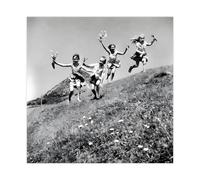 Poster de Robert Doisneau (12) sur toile - Décoration murale pour salon, chambre à coucher - 30 x 30 cm
