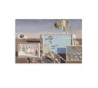 Poster de Salvador Dali - Plaisirs illuminés - Décoration d'intérieur - Décoration murale à suspendre - 30 x 45 cm