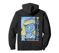 Poster de Schtroumpfs Schtroumpfette Tokyo Girl Power Japon Art Rétro Fun Sweat à Capuche