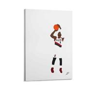 Poster de sport professionnel américain Damia Lillar, joueur de basket-ball, impression artistique, blazer de trail, point guard, étoile de basket-ball, Damia Lillar, décoration murale pour chambre de