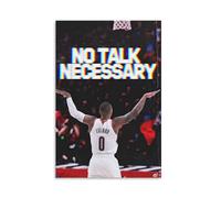 Poster de sport professionnel américain Damia Lillar, joueur de basket-ball, impression artistique, blazer de trail, point guard, étoile de basket-ball, Damia Lillar, décoration murale pour chambre de