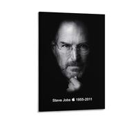 Poster de Steve Jobs - Impression sur toile - Portraits d'œuvres d'art cool - 20 x 30 cm