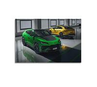 Poster de Supercar Lamborghini Urus Performance - Poster décoratif sur toile - Impression d'art moderne pour chambre à coucher - 50 x 75 cm