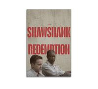 Poster de The Shawshank Redemption - Impression élégante - Décoration murale vintage sur toile - Décoration murale vintage - Pour salon, chambre à coucher - 30 x 45 cm - Style sans cadre