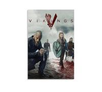 Poster de Vikings saison 3 - Impression sur toile - Décoration murale moderne pour chambre à coucher - 30 x 45 cm