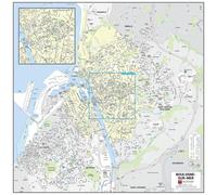 Poster de ville - Boulogne-sur-Mer (70 x 70 cm) | Blay Foldex - Papier 150 g avec plastification mate