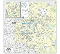 Poster de ville - Bourg-en-Bresse (70 x 70 cm) | Blay Foldex - Papier 150 g avec plastification mate