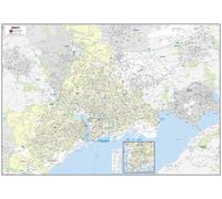 Poster de ville - Brest (100 x 70 cm) | Blay Foldex - Papier 150 g