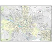 Poster de ville - Dijon (100 x 70 cm) | Blay Foldex - Papier 150 g