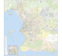 Poster de ville - Marseille (146 x 150 cm) | Blay Foldex - Papier 150 g avec plastification mate