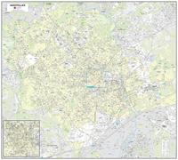 Poster de ville - Montpellier (100 x 90 cm) | Blay Foldex - Papier 150 g