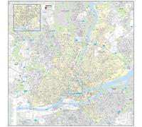 Poster de ville - Nantes (97 x 97 cm) | Blay Foldex - Papier 150 g