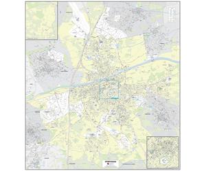 Poster de ville - Perpignan (100 x 109 cm) | Blay Foldex - Papier 150 g