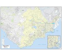 Poster de ville - Saint-Nazaire (100 x 70 cm) | Blay Foldex - Papier 150 g avec plastification mate