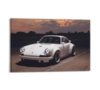 Poster de voiture de course classique pour 911 Singer Supercar de voiture de sport - Impression sur toile moderne - 60 x 90 cm