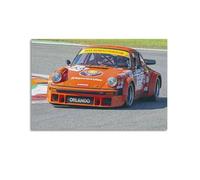Poster de voiture de course rétro 911 934 RSR Motorsport 50e année 50 cm