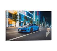 Poster de voiture Renault Alpine A110 Performance Racing Poster décoratif sur toile Poster mural et image d'art Impression moderne pour chambre à coucher 40 x 60 cm