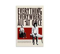 Poster décoratif « Everything Everywhere All at Once » - Affiches murales haut de gamme, style rétro - Décoration de chambre d'adolescent, salon, chambre à coucher - Style rétro - 30,5 x 45,7 cm (30 x