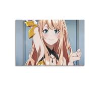 Poster décoratif I Gained Superpowers in Another World, But I Am still Invincible in The Real World ~ Level Up Changes My Life And Destiny ~ Affiche de série télévisée animée Poster décoratif sur