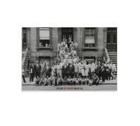Poster décoratif sur toile « A Great Day in Harlem Jazz 1958 » - Impression d'art moderne pour chambre à coucher - 30 x 45 cm
