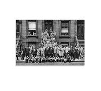 Poster décoratif sur toile « A Great Day in Harlem » - Pour salon, chambre à coucher - 20 x 30 cm