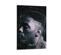 Poster décoratif sur toile avec inscription « Rapper Big Daddy Kane » - 40 x 60 cm
