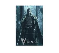 Poster décoratif sur toile de la série télévisée Vikings - Impression d'art moderne pour chambre à coucher - 20 x 30 cm