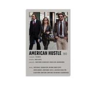 Poster décoratif sur toile du film American Hustle Minimalism - Affiches murales et impression d'art moderne pour chambre à coucher - 40 x 60 cm