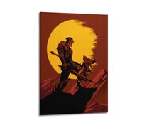 Poster décoratif sur toile « Earth Kingdom Crime And Punishment » - Impression d'art moderne pour chambre à coucher - 20 x 30 cm