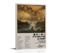 Poster décoratif sur toile « It's Only Me Album Lil Baby » est lumineux et beau, convient pour le bureau, la chambre à coucher, la peinture décorative pour créer la bonne atmosphère. Style cadre 40 x