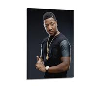 Poster décoratif sur toile Jung Jacques Rapper - Poster mural moderne pour chambre à coucher - 50 x 75 cm