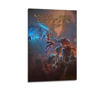 Poster décoratif sur toile Kingdoms of Amalur Punishment - Impression sur toile - Décoration murale moderne pour chambre à coucher (50 x 75 cm)