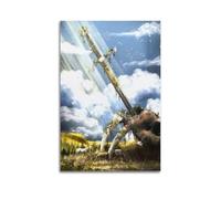 Poster décoratif sur toile « Land of Giants 2 » - Décoration murale moderne pour chambre à coucher - 40 x 60 cm