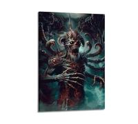 Poster décoratif sur toile, motif Terre des morts, décoration murale moderne pour chambre à coucher (60 x 90 cm)