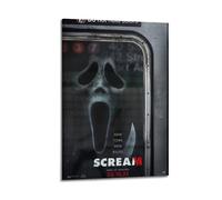 Poster décoratif sur toile Movie Scream 6 - Impression d'art moderne pour chambre à coucher - 60 x 90 cm
