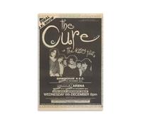 Poster décoratif sur toile The Cure - Impression d'art moderne pour chambre à coucher - 20 x 30 cm