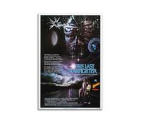 Poster décoratif sur toile « The Last Starfighter » - Décoration murale vintage - Pour salon, chambre à coucher - 60 x 90 cm - Style sans cadre