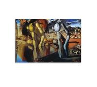 Poster décoratif sur toile The Metamorphosis of Narcissus, Salvador Dali, 1937, décoration murale moderne pour chambre à coucher (40 x 60 cm)