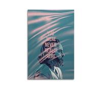 Poster décoratif sur toile « You Were Never Really Here » - Impression d'art moderne pour chambre à coucher - 50 x 75 cm