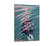 Poster décoratif sur toile « You Were Never Really Here » - Impression d'art moderne pour chambre à coucher - 40 x 60 cm