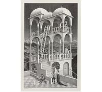 Poster Décoration murale - FABULOUS BIJOUX - Belvedere Escher - 31cm x 47cm - Art Moderne - Abstrait