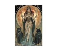 Poster déesse de la mythologie nordique, déesse de l'amour et de la beauté, impression aquarelle (50)