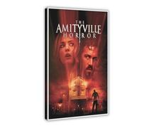 Poster d'horreur The Amityville film vintage classique 4 - Décoration murale pour salon, chambre à coucher - 30 x 45 cm