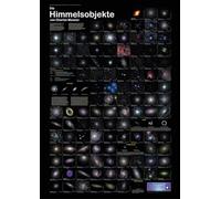 Poster « Die Himmels-Objekte » de Charles Messier en allemand DIN A1, 200 g, en papier, avec revêtement de vernis mat