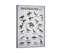 Poster dinosaure Tyrannosaurus Rex non encadré 30,5 x 45,7 cm