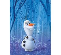 Poster Disney Frozen Olaf bleu - 610146 - 30 x 40 cm